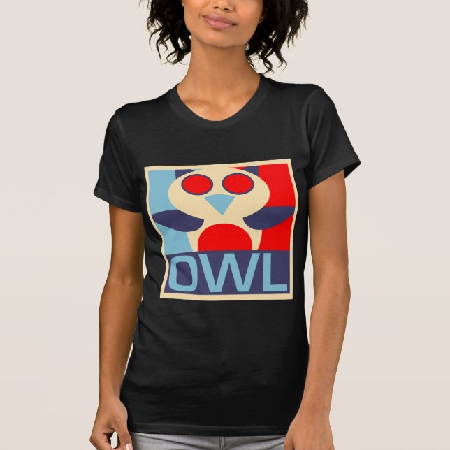 Pop Art Owl Shirt (Front)