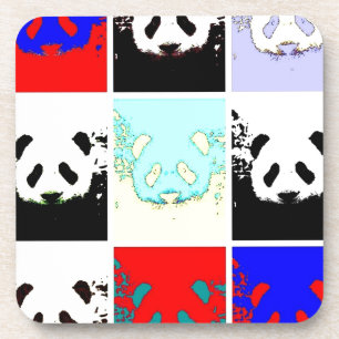 Pop Art Panda Coaster