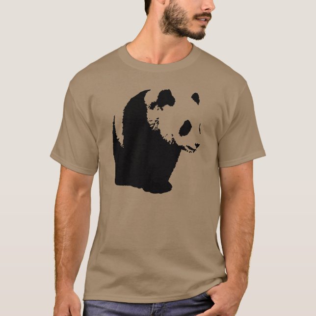 Pop Art Panda T-Shirt (Front)