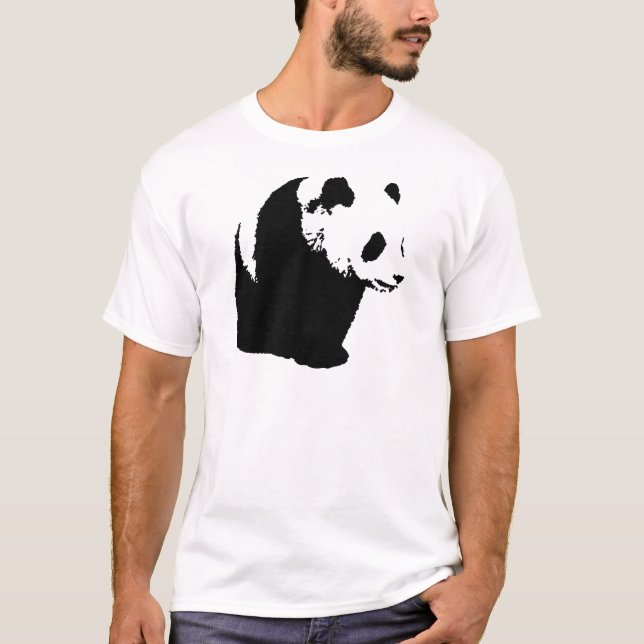 Pop Art Panda T-Shirt (Front)