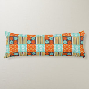 Pop-art pattern - sewing body cushion