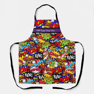 Pop Art Personalised  Apron