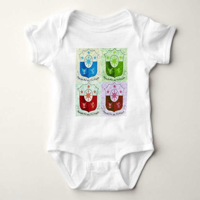 Pop Art Philippines COA Baby Bodysuit (Front)