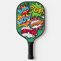 Pop Art Pickleball Paddle