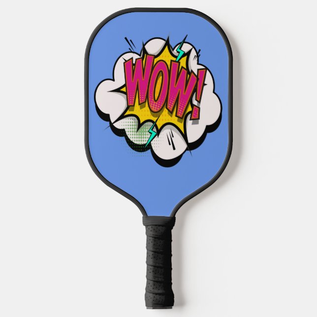 Pop Art Pickleball paddle (Front)