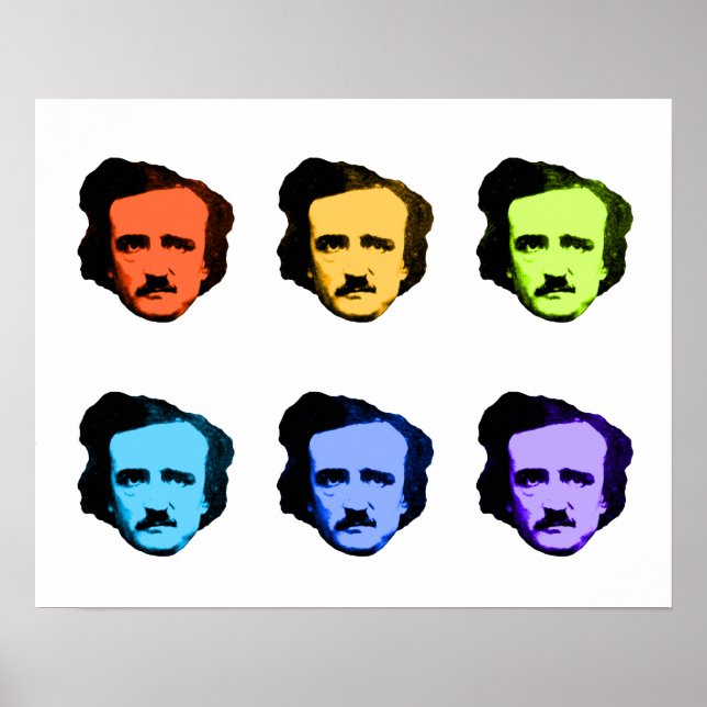 Pop Art Poe Poster (Front)