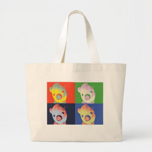 Pop Art POOH BEAR Tote Bag