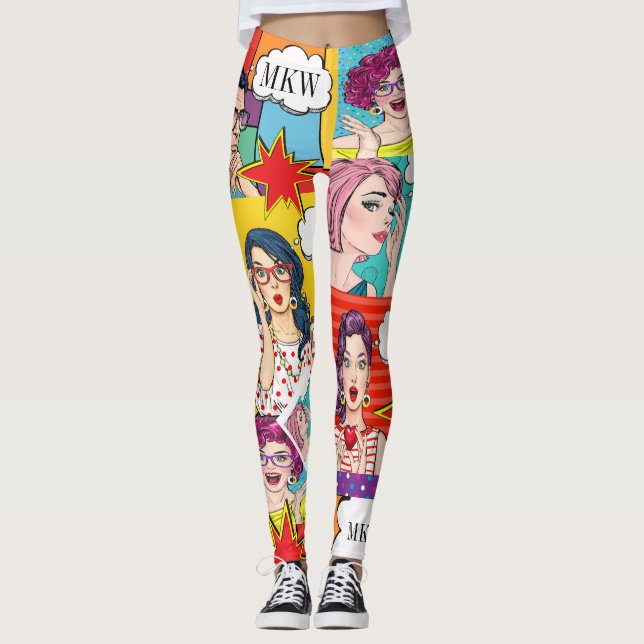 POP ART Pop Leggings (Front)