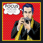 Pop Art  Poster<br><div class="desc">This is great for anyone in any field from teacher to corporate to personal. We could all use a nudge to focus from time to time, yes? Enjoy. Zazzle's Posters are absolutely TOP OF THE LINE! See my store and do see my collections please. I did pay the $75.00 Extended...</div>