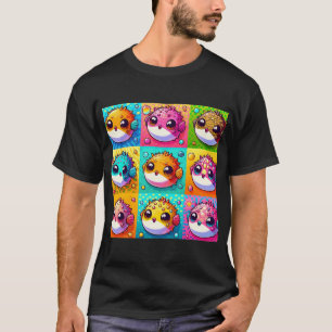 pop art puffer fish T-Shirt