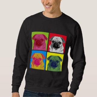 Pop Art Pug Classic T-Shirt 471 Sweatshirt