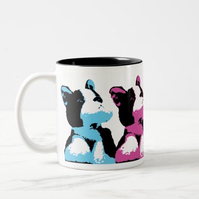 Pop Art Puppy Mug (Left)