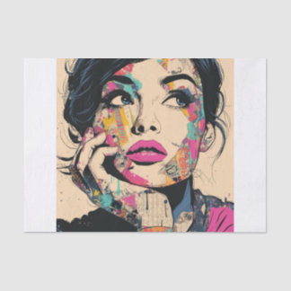 PoP Art Queen1.5 Tissue Paper