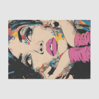 PoP Art Queen2.5 Tissue Paper