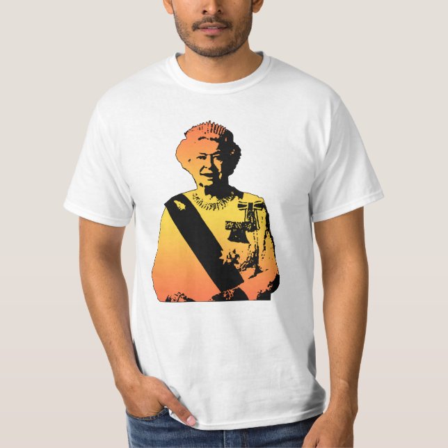 Pop Art Queen Elizabeth T-Shirt (Front)