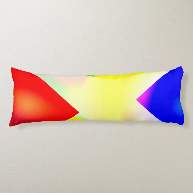 Pop art reflection body cushion (Front)