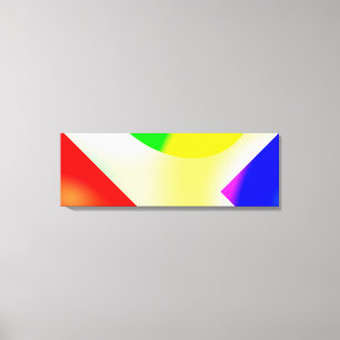 Pop art reflection canvas print