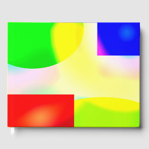 Pop art reflection guest book