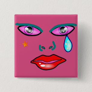 Pop Art Rockstar Pin