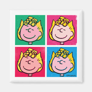 Pop Art Sally Mod for You Pattern Magnet