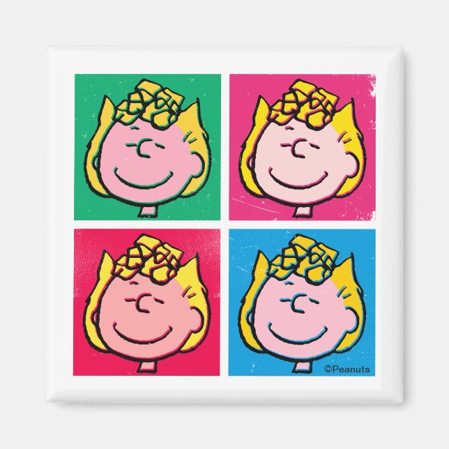 Pop Art Sally | Mod for You Pattern Magnet (Front)