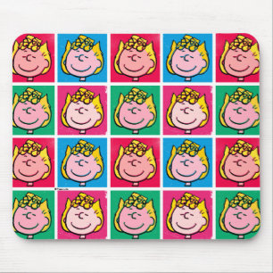 Pop Art Sally   Mod for You Pattern Mouse Mat