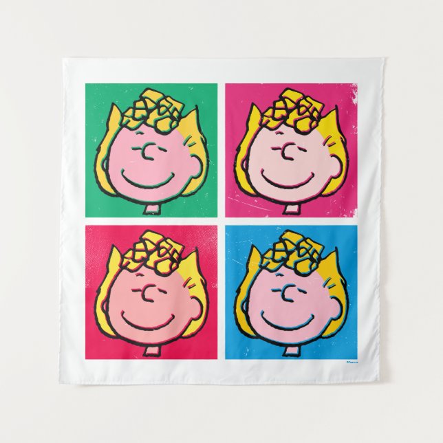 Pop Art Sally | Mod for You Pattern Tapestry (Front)