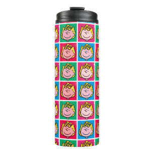 Pop Art Sally   Mod for You Pattern Thermal Tumbler