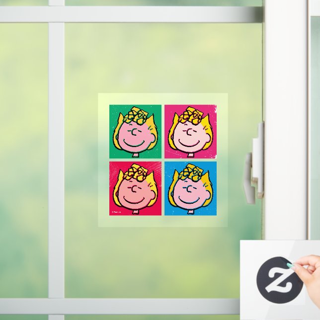 Pop Art Sally | Mod for You Pattern Window Cling (Home)