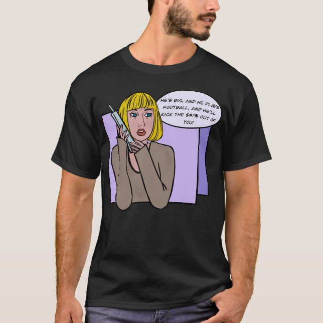 Pop Art Scream Queen T-Shirt (Front)