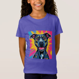 Pop Art Smile – The Power of a Happy Dog T-Shirt