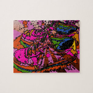 Pop Art Sneakers Jigsaw Puzzle