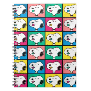 Pop Art Snoopy Lips   Mod for You Pattern Notebook