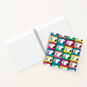 Pop Art Snoopy Lips   Mod for You Pattern Notebook