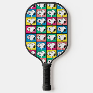 Pop Art Snoopy Lips   Mod for You Pattern Pickleball Paddle