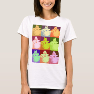 Pop Art Snow Kitty Shirt