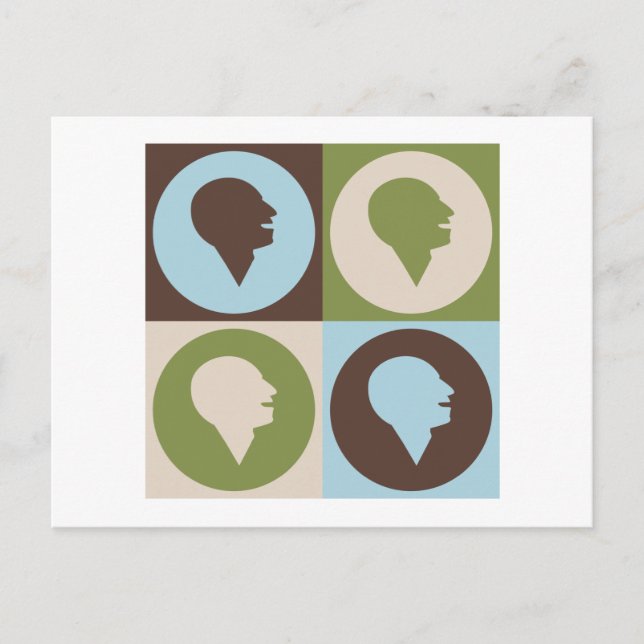 Pop Art Speech-Language Pathology Postcard (Front)