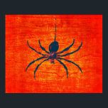 Pop Art Spider Poster<br><div class="desc">Pop Art Spider. Design is available on other products.</div>