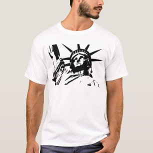 Pop Art Statue of Liberty T-Shirt