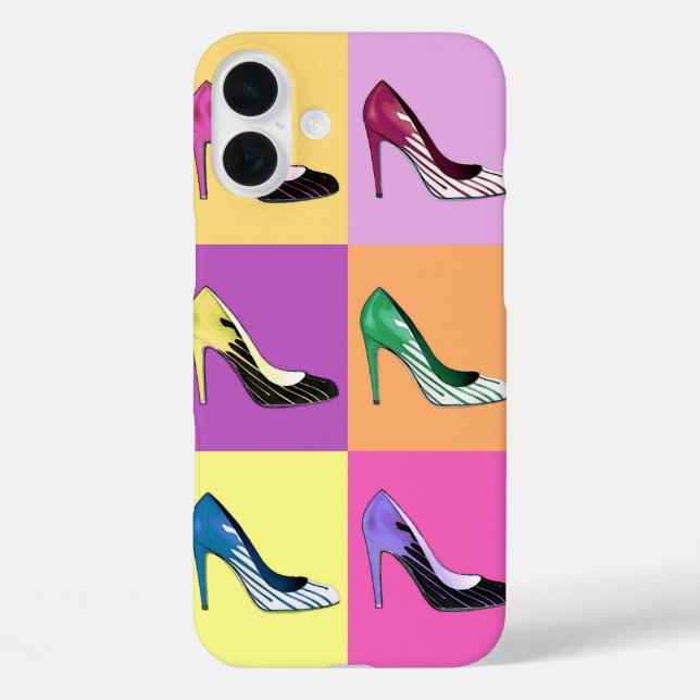 Pop Art Stiletto Pumps / Shoes / High Heels Case-Mate iPhone Case (Back)