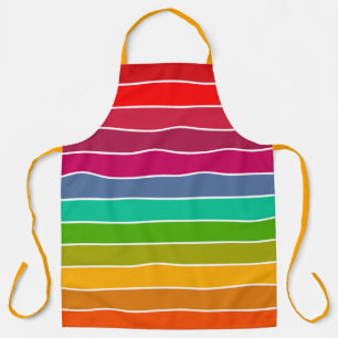 Pop Art Stripes Apron
