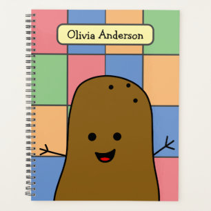 Pop Art Style Potato Custom Planner