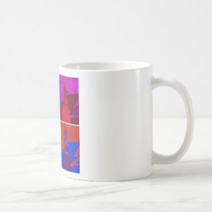 Pop Art Style Statue of Liberty Coffee Mug