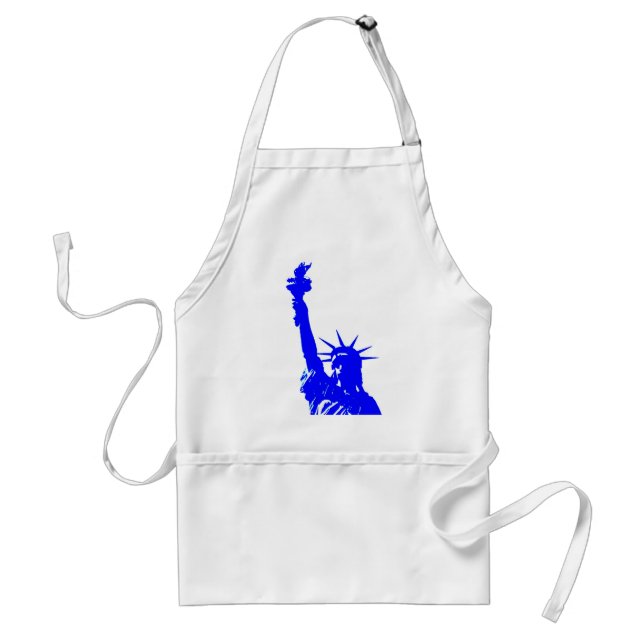 Pop Art Style Statue of Liberty Standard Apron (Front)