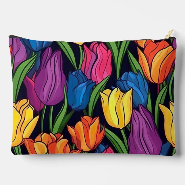 Pop Art Style Tulip Bags (Back)
