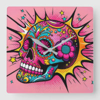 Pop Art Sugar Skull