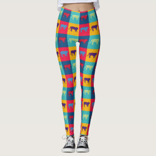 Pop Art Tigers  Leggings