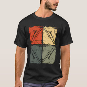 Pop Art Trombonist Gift Trombone T-Shirt