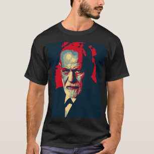 Pop Art version of a classic portrait of Freud T-Shirt