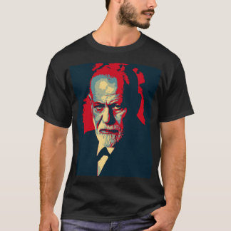 Pop Art version of a classic portrait of Freud T-Shirt